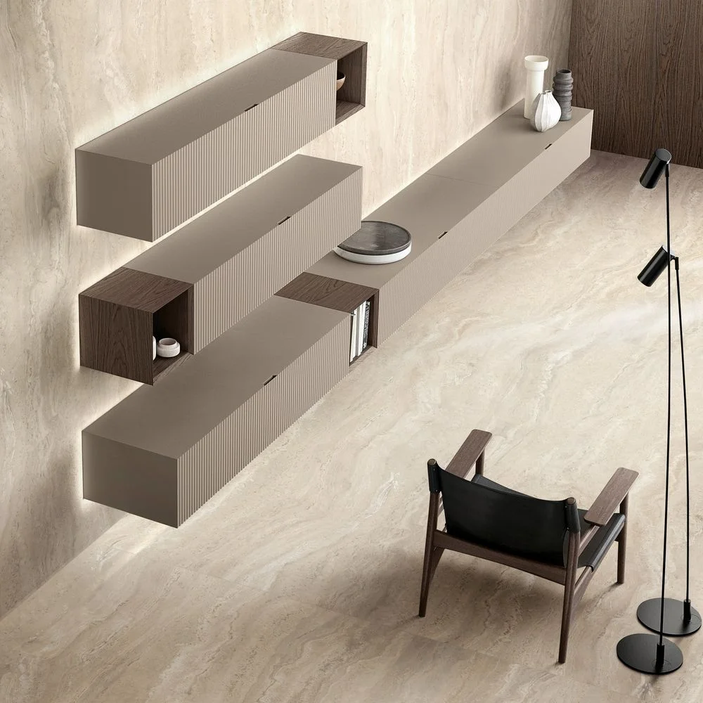 Керамограніт Florim Authentic Luxe, Gold Travertine 60х120 Matte 9mm (780969) - Фото 2