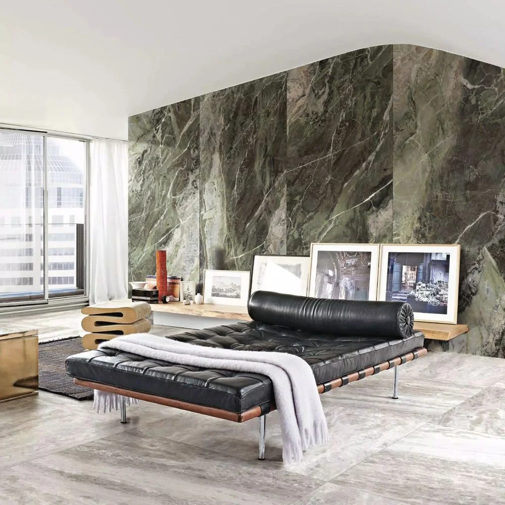 Керамогранит крупноформатный Florim, Heritage Luxe Heritage Emerald 120x280 R Matte Silk 6 мм (784884) - Фото 3