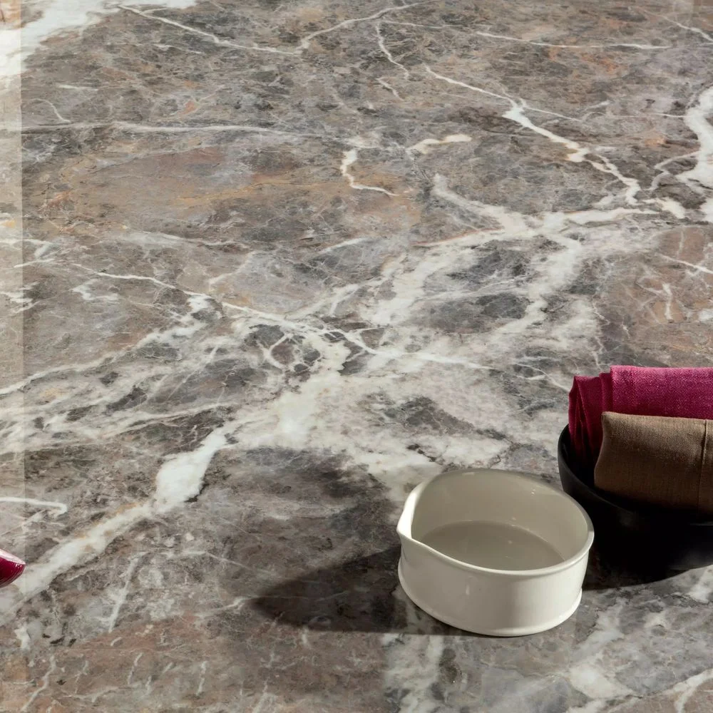 Керамогранітна плита для стільниць Florim, Marble Dusty Rose 160x320 Matte Leather Stu 12 мм (791728) - Фото 2
