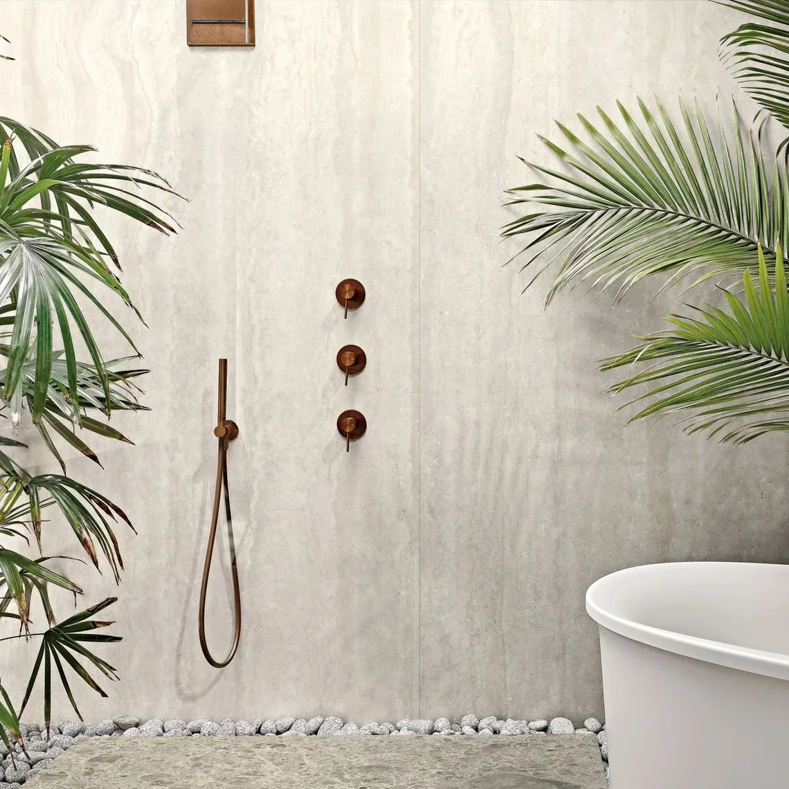 Керамограніт Florim, Trav3Rse Bone Vein 120x120 см Matte 9 мм (792530) - Фото 2