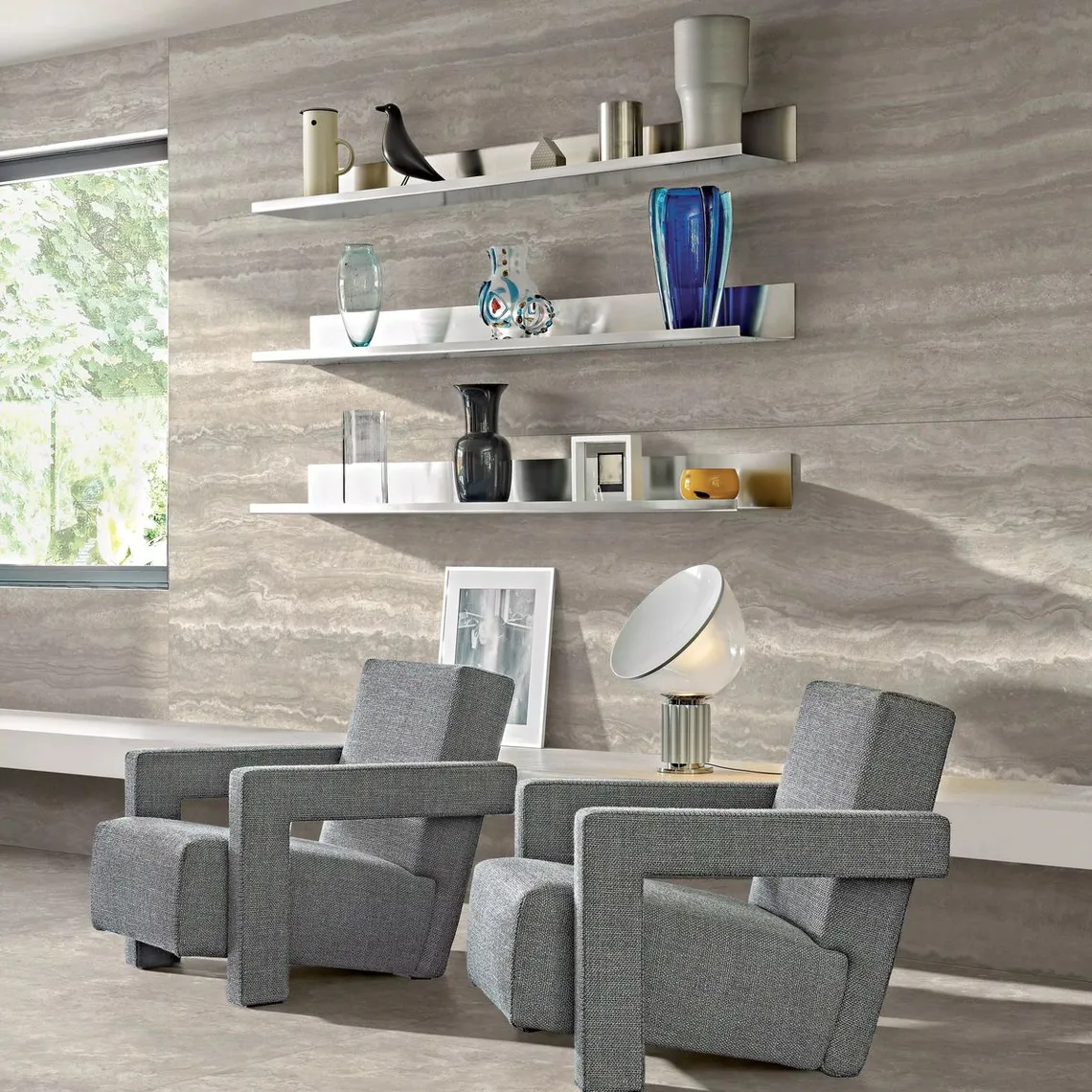 Керамогранит Florim, Trav3Rse Flint Vein 120x120 см Matte 9 мм (792533) - Фото 2