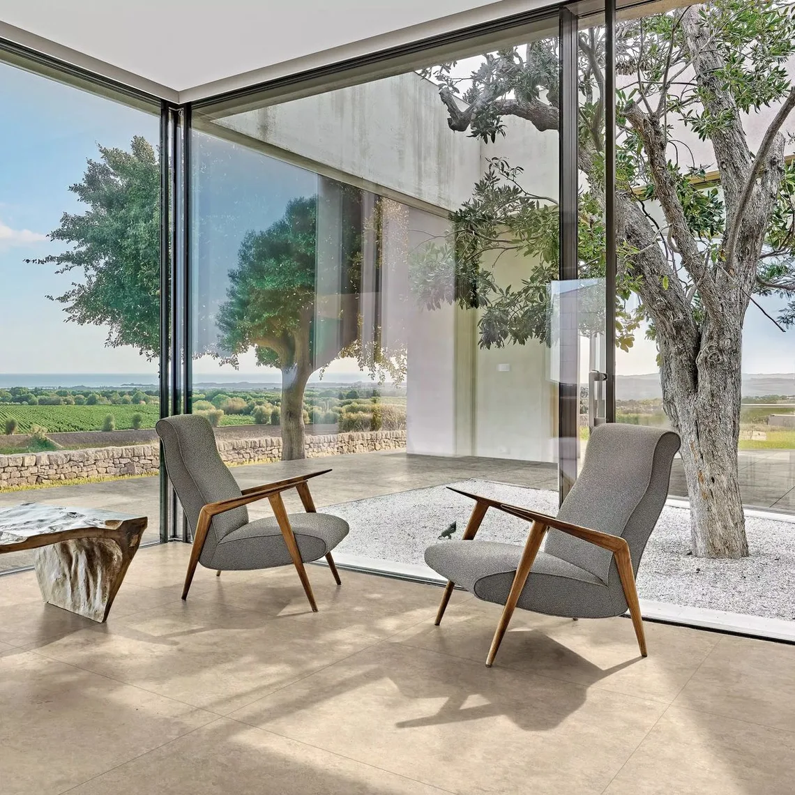 Керамогранит Florim, Trav3Rse Hay Cross 120x120 см Matte 9 мм (792535) - Фото 2
