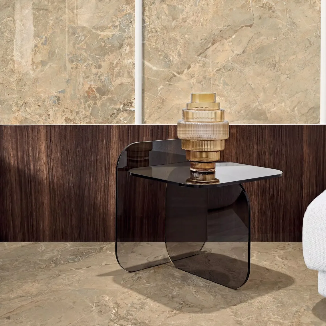 Керамограніт Florim, Glam Luxe Orobic Wave 120x120 см Matte Leather 6 мм (793848) - Фото 2