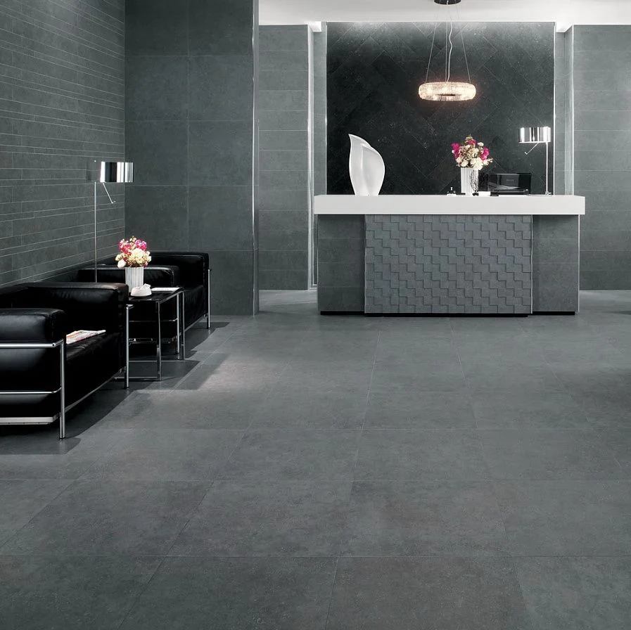 Керамогранит Atlas Concorde Seastone Gray 75x75RT 10mm (8S49) - Фото 2
