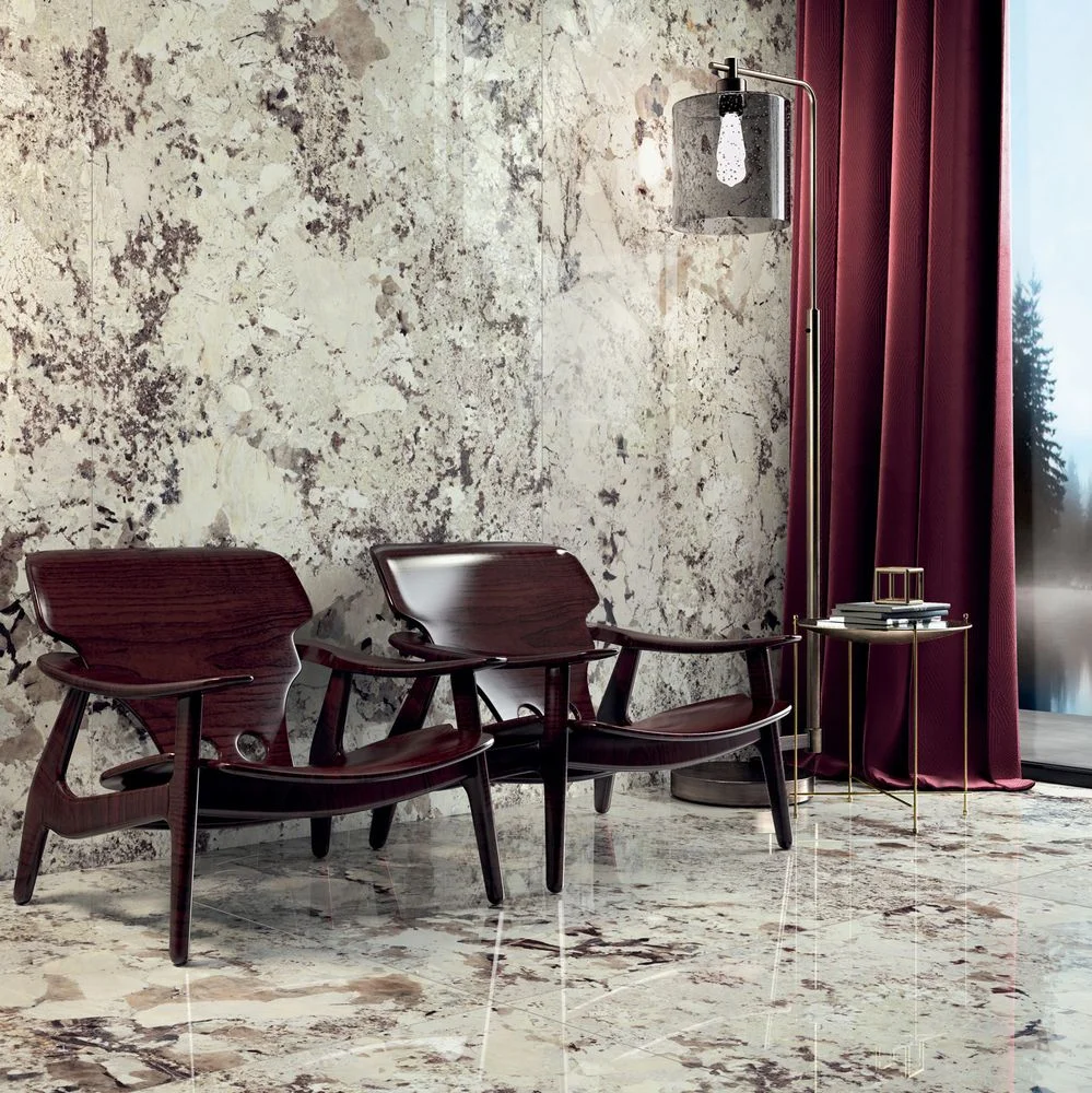 Керамограніт Cotto Deste Kerlite Allure Alaska, Glossy 6PLS 120х278 см (9E4KAR3) - Фото 2