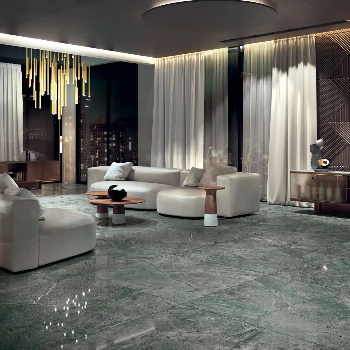 Керамограніт Kerlite CottoD'Este Allure Riviera GLS 6PLS 1200x2600x6,5mm (9E4KAR5) - Фото 2