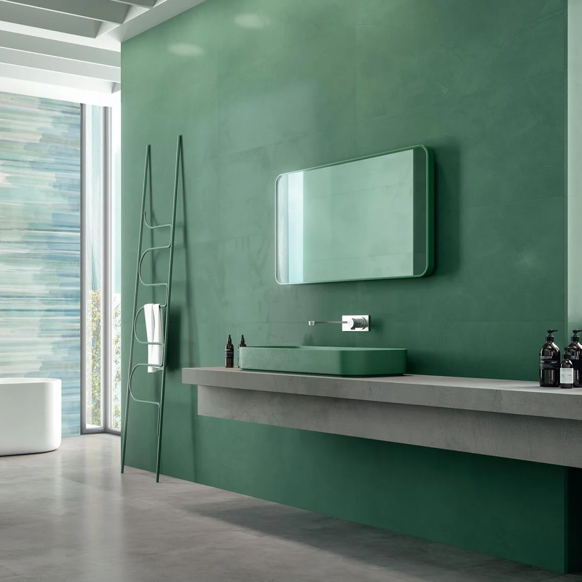 Плитка настенная Atlas Concorde Prism Emerald 50x120 (A4TQ) - Фото 3