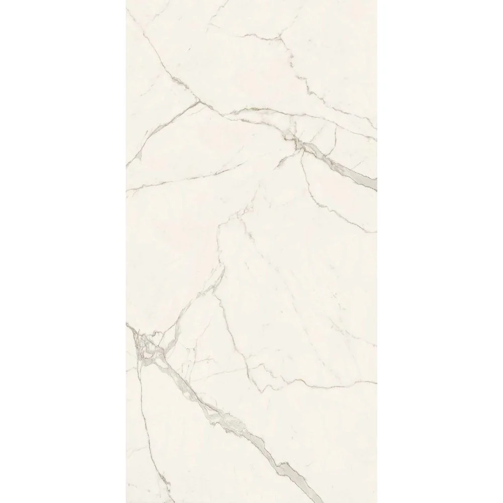 Керамогранитная плита для столешниц Atlas Plan, Calacatta Extra Bookmatch Matte 159x324 см 20 мм (AIRR) - Фото 2
