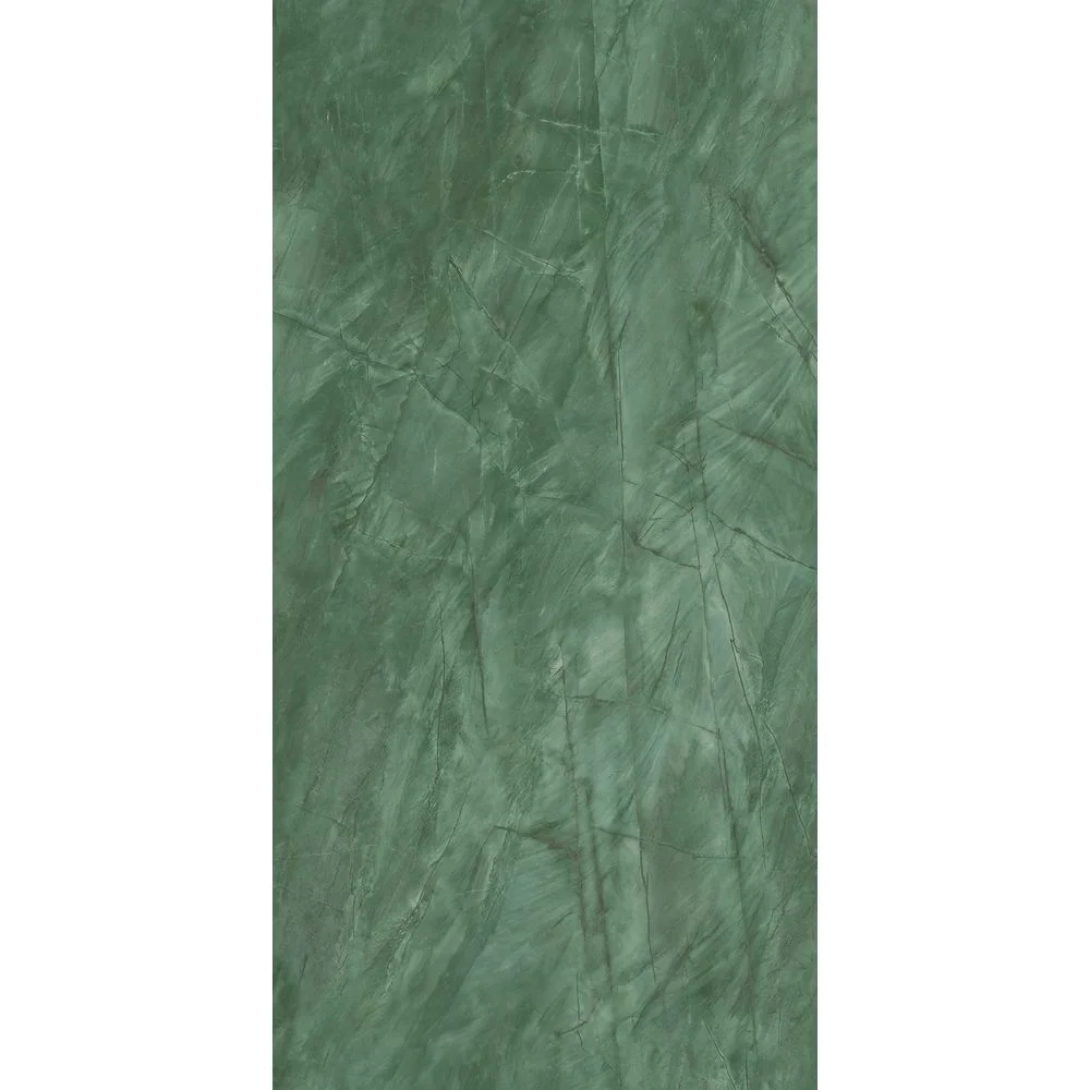 Керамогранітна плита для стільниць Atlas Plan, Exotic Green Bookmatch Polished 160x320 Rt. 6 мм (AJRQ) - Фото 2