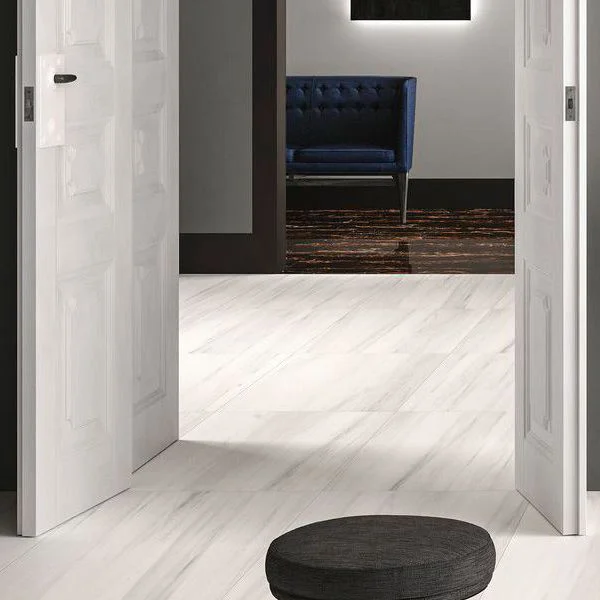 Плитка керамогранитная Fiandre Marble Lab Bianco Striato Lucidato 60х30 (AL193X836) - Фото 3