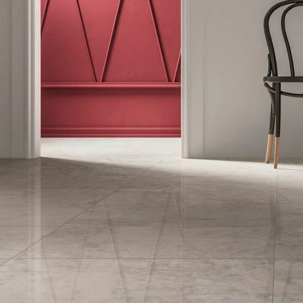 Плитка керамогранитная Fiandre Marble Lab Quarzo Greige Lucidato 60х30 (AL196X836) - Фото 2