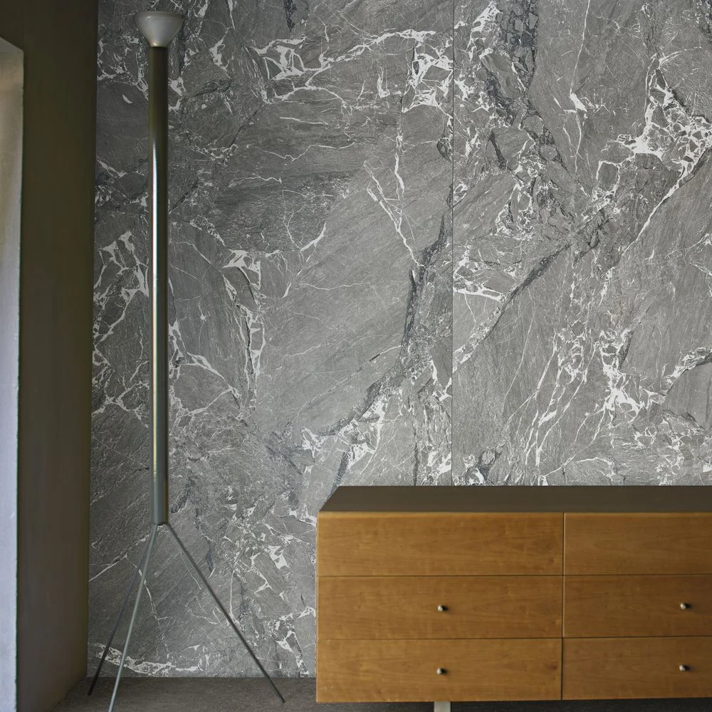 Керамограніт Fiandre Lexicon, Arabescato Grigio 120x120 см Natural Plus 8 мм (AN334X8120) - Фото 2