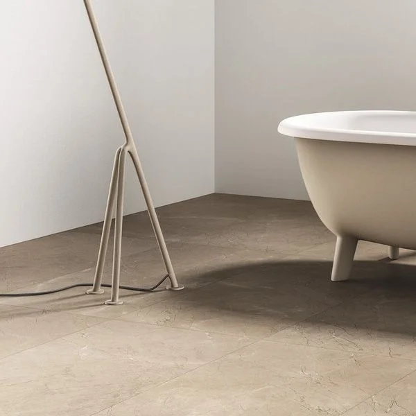 Плитка керамогранитная Fiandre Marble Lab Noble Ecru Semilucidato 60х60 (AS197X860) - Фото 2