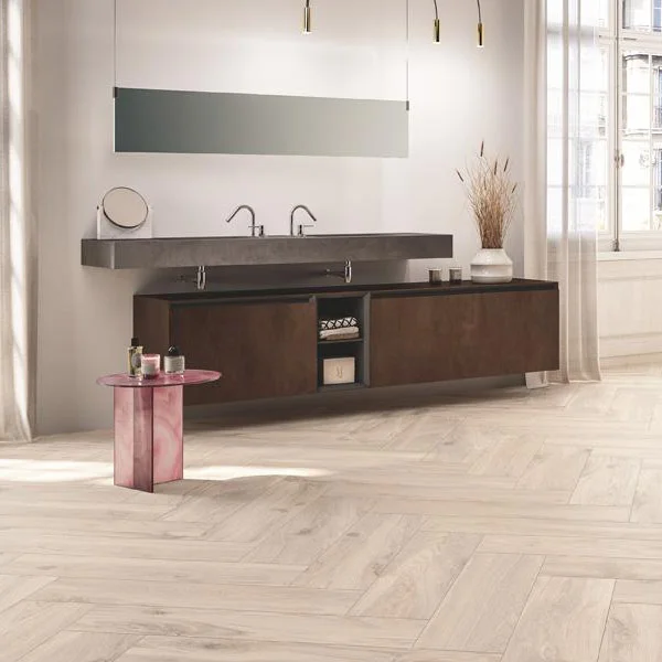 Плитка Fiandre Bois Urbain Blanche 90x22.5 (AS220X1122R9) - Фото 2