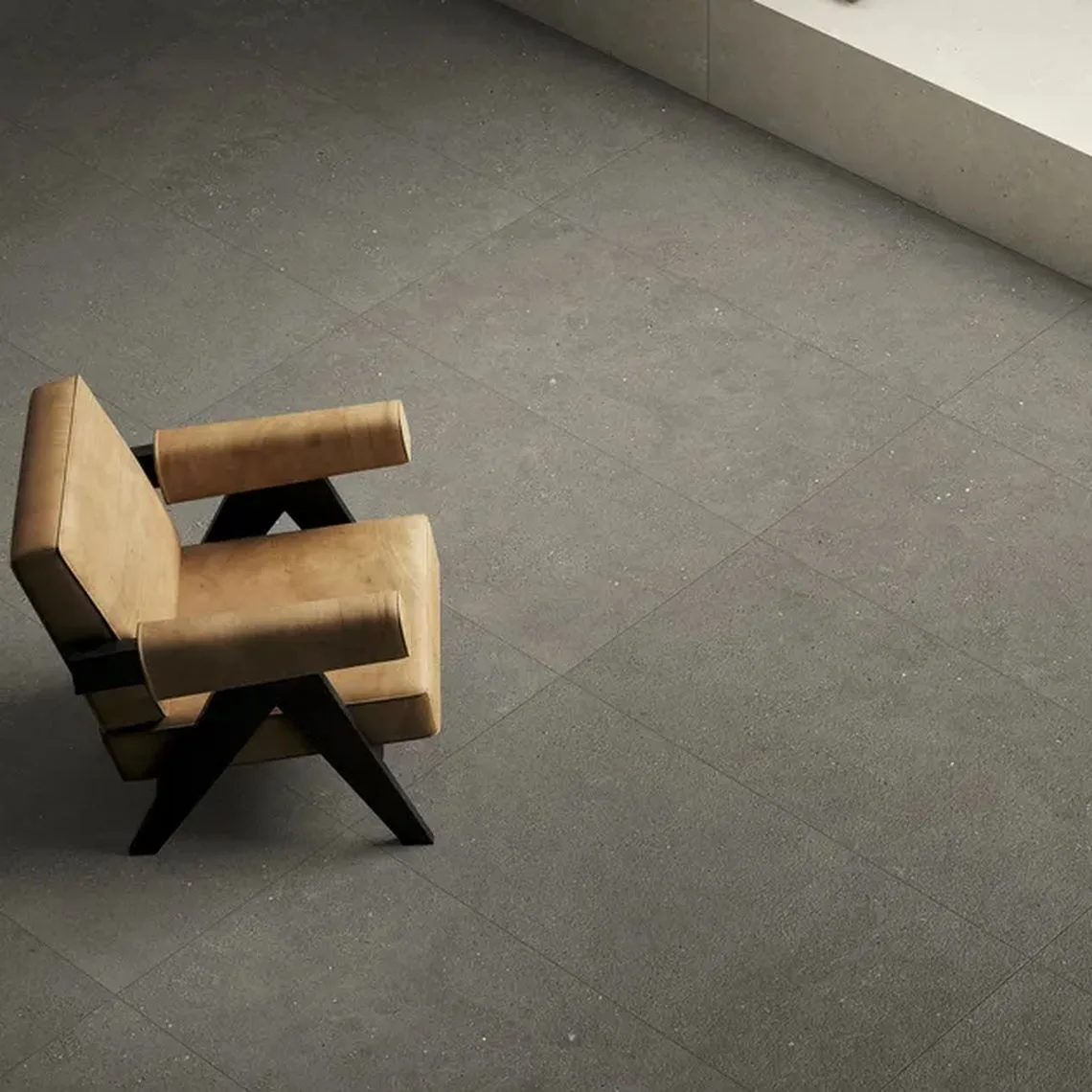 Керамограніт Fiandre, Solida Grey 60х120 см Natural Plus 8 мм (AS256X864) - Фото 2