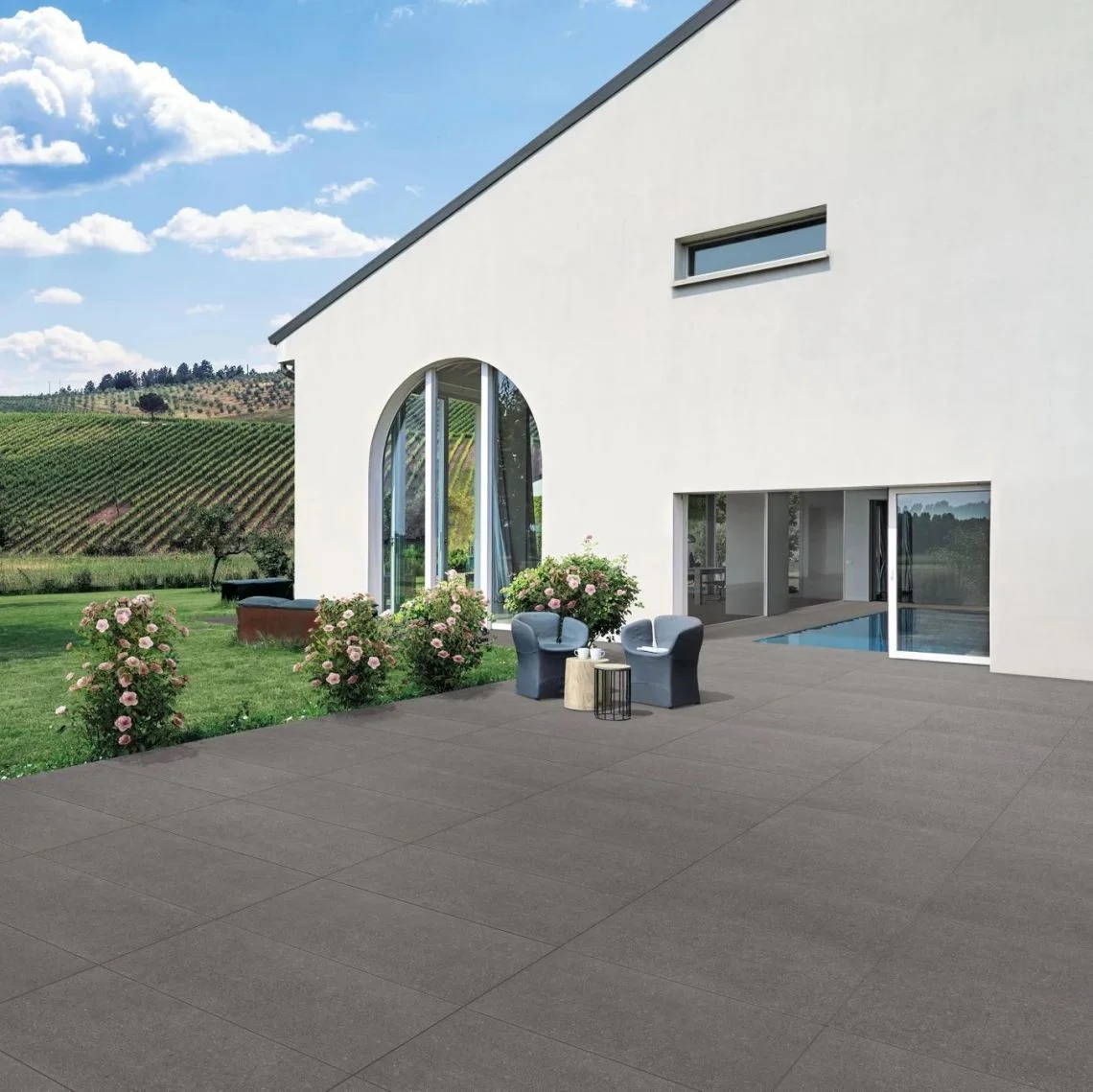 Керамогранит Atlas Concorde Kone Grey 60x60 20mm (AULZ) - Фото 2