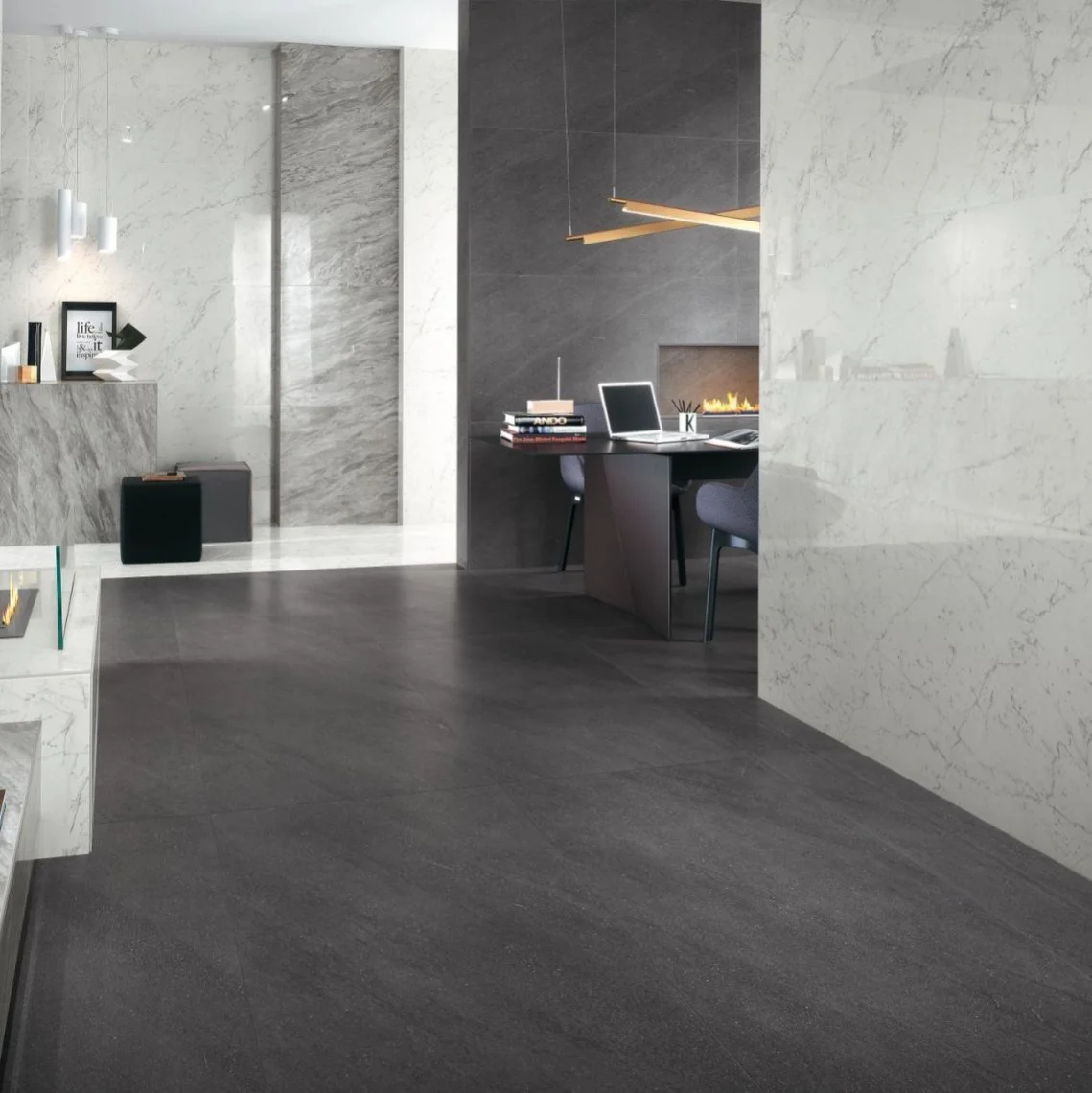Керамогранит Atlas Concorde Marvel Stone Basaltina Volcano 60x120 20mm (AZQJ) - Фото 2