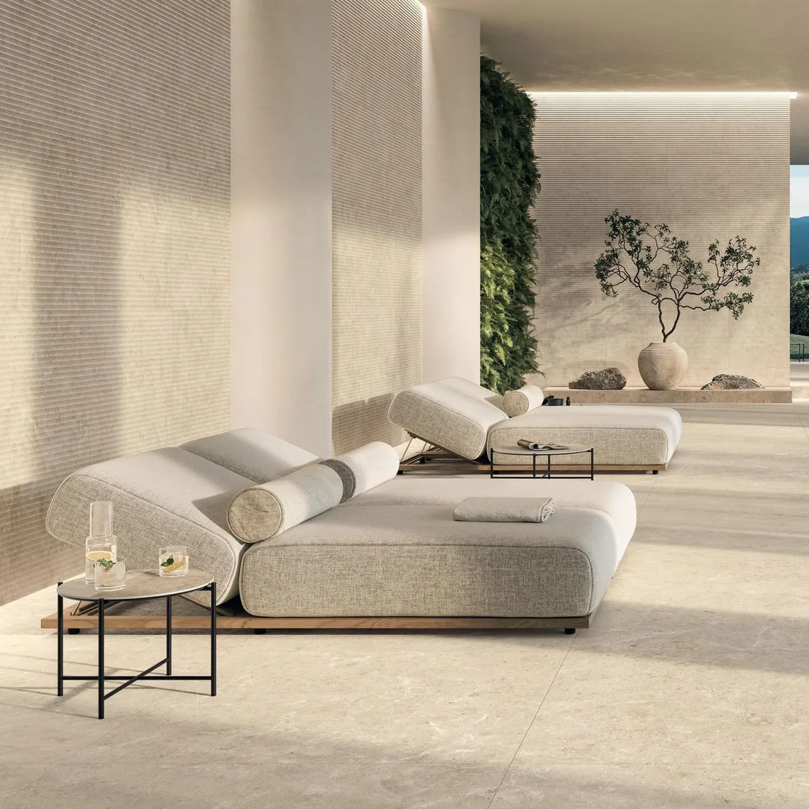 Керамогранит Atlas Concorde, Nyra Utopia 3D Groove Popcorn 50x120 см Matt 10 мм (HHEP) - Фото 2