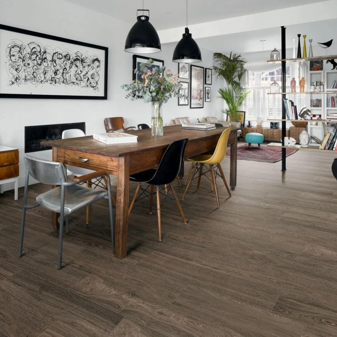 Керамогранит Marazzi Treverkview 20х120 Rovere Marrone Rett (M0EF) - Фото 2