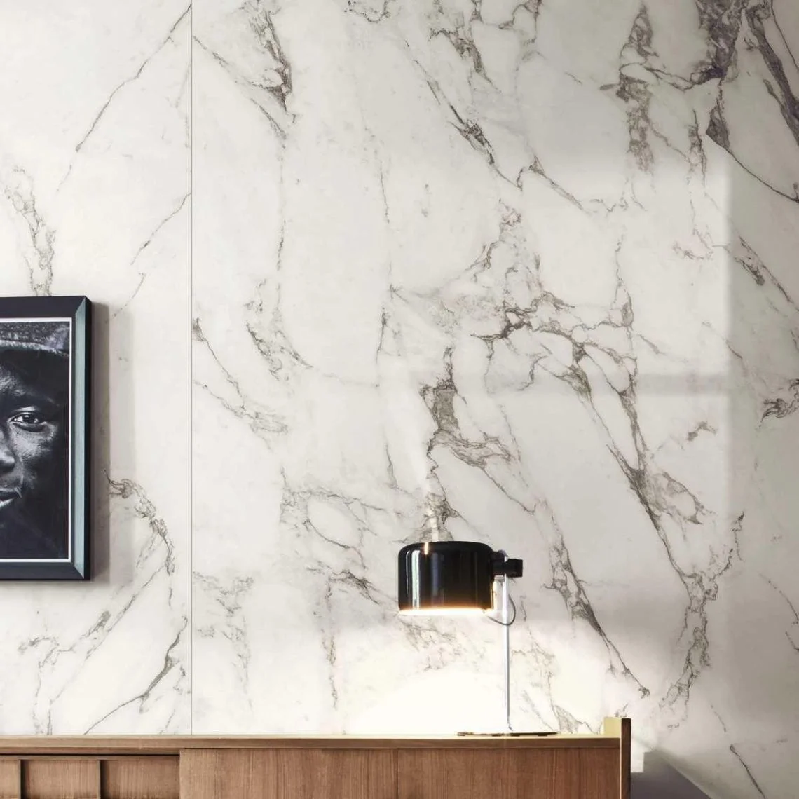 Керамогранит Marazzi Grande Marble Look Calacatta Extra 120х240 Rett 6mm (M1JM) - Фото 2