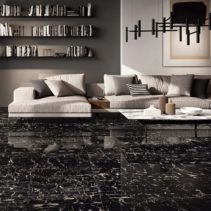 Керамогранит Fioranese Prestige Portoro Effect 74х74 LR (M3758LR) - Фото 3
