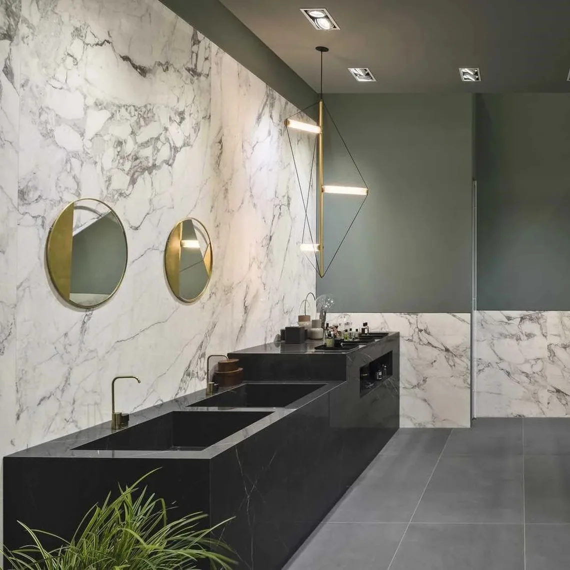 Керамогранит крупноформатный Marazzi, Grande Marble Look Calacatta Extra Stuoiato Satin 160х320 см Rett. 6 мм (M378) - Фото 2