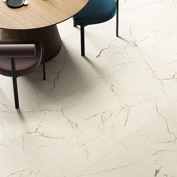 Керамогранит Fioranese Marmorea Intensa Venato Caramel 74х74 LR (M5752LR) - Фото 2