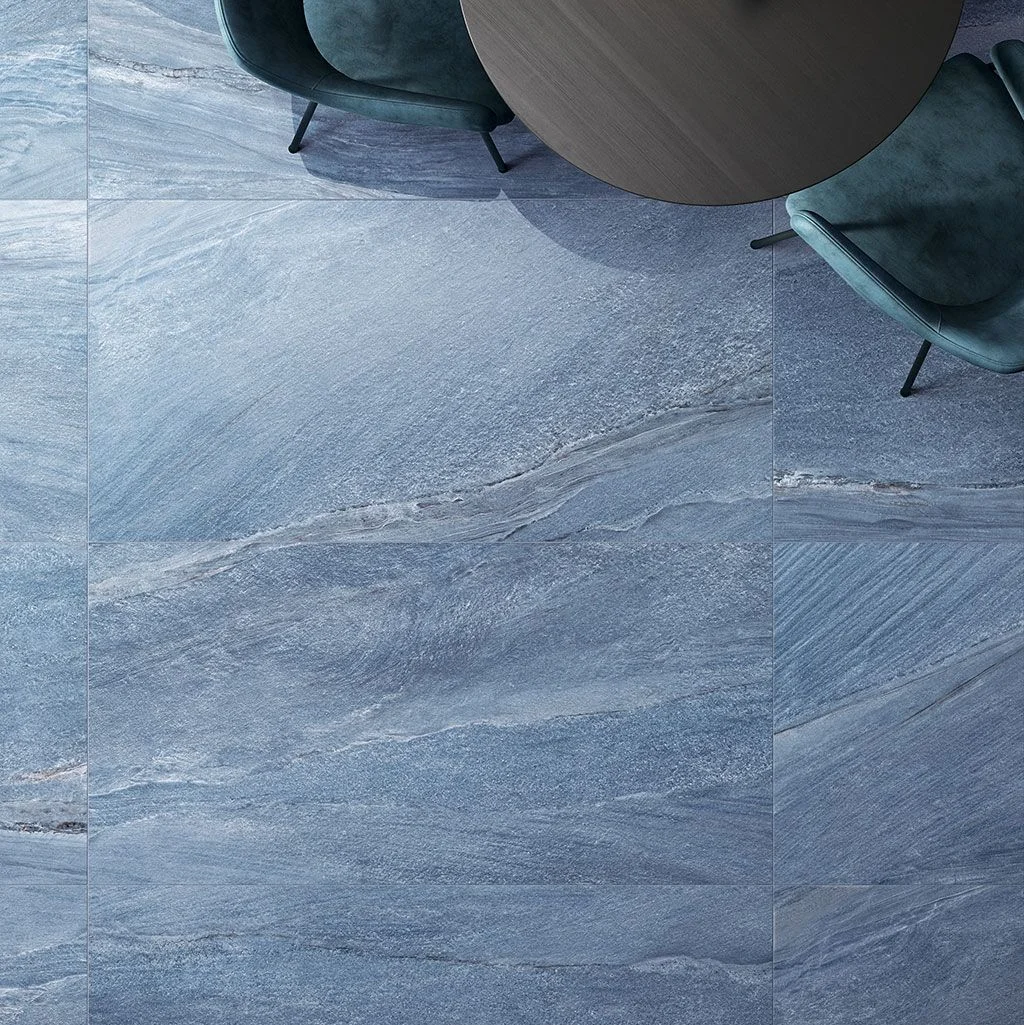 Керамогранит Fioranese Marmorea Intensa Azul Bahia 74х74 LR (M5756LR) - Фото 2