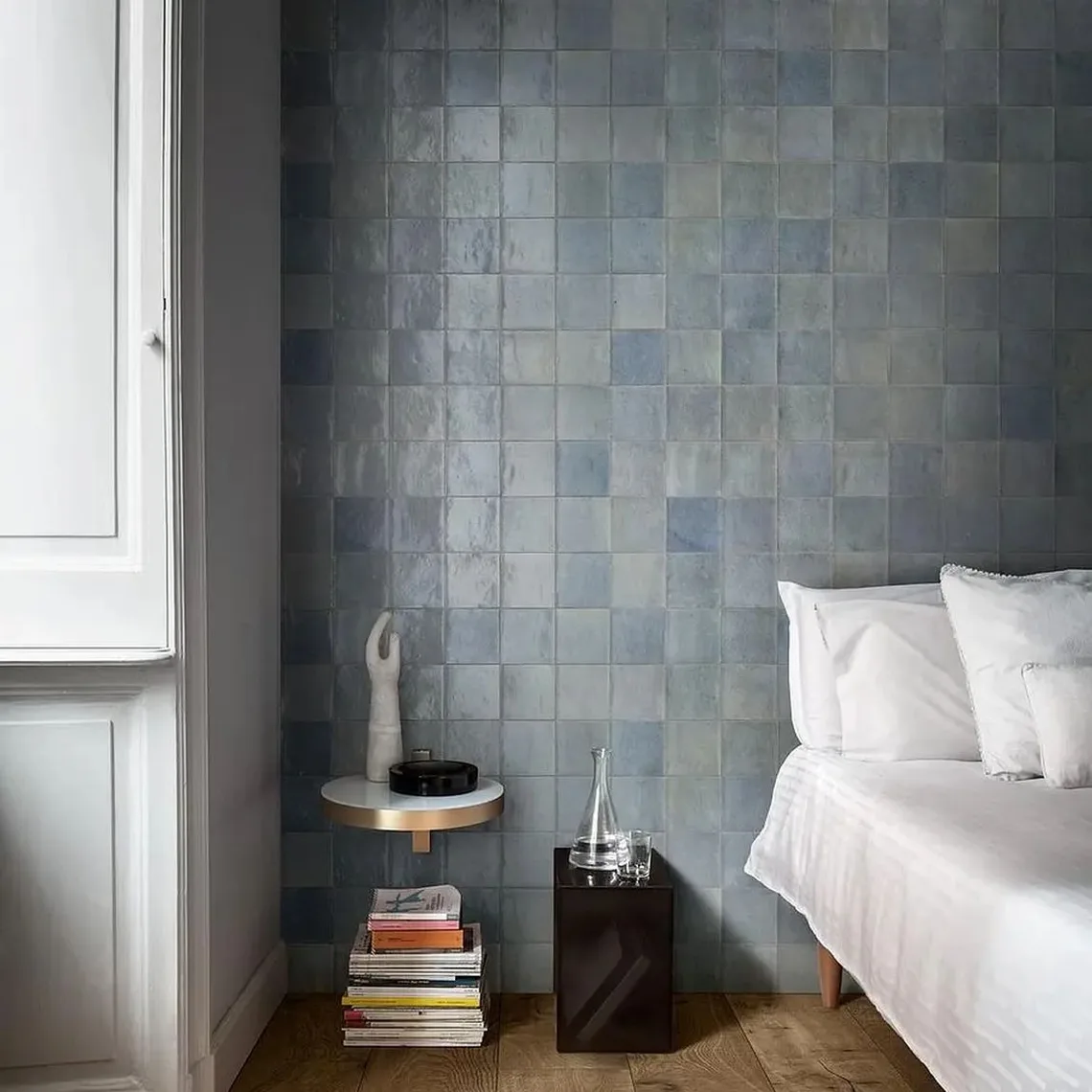 Керамогранит Marazzi, Zellige Cielo 10x10 см Lux 10 мм (M5P5) - Фото 2