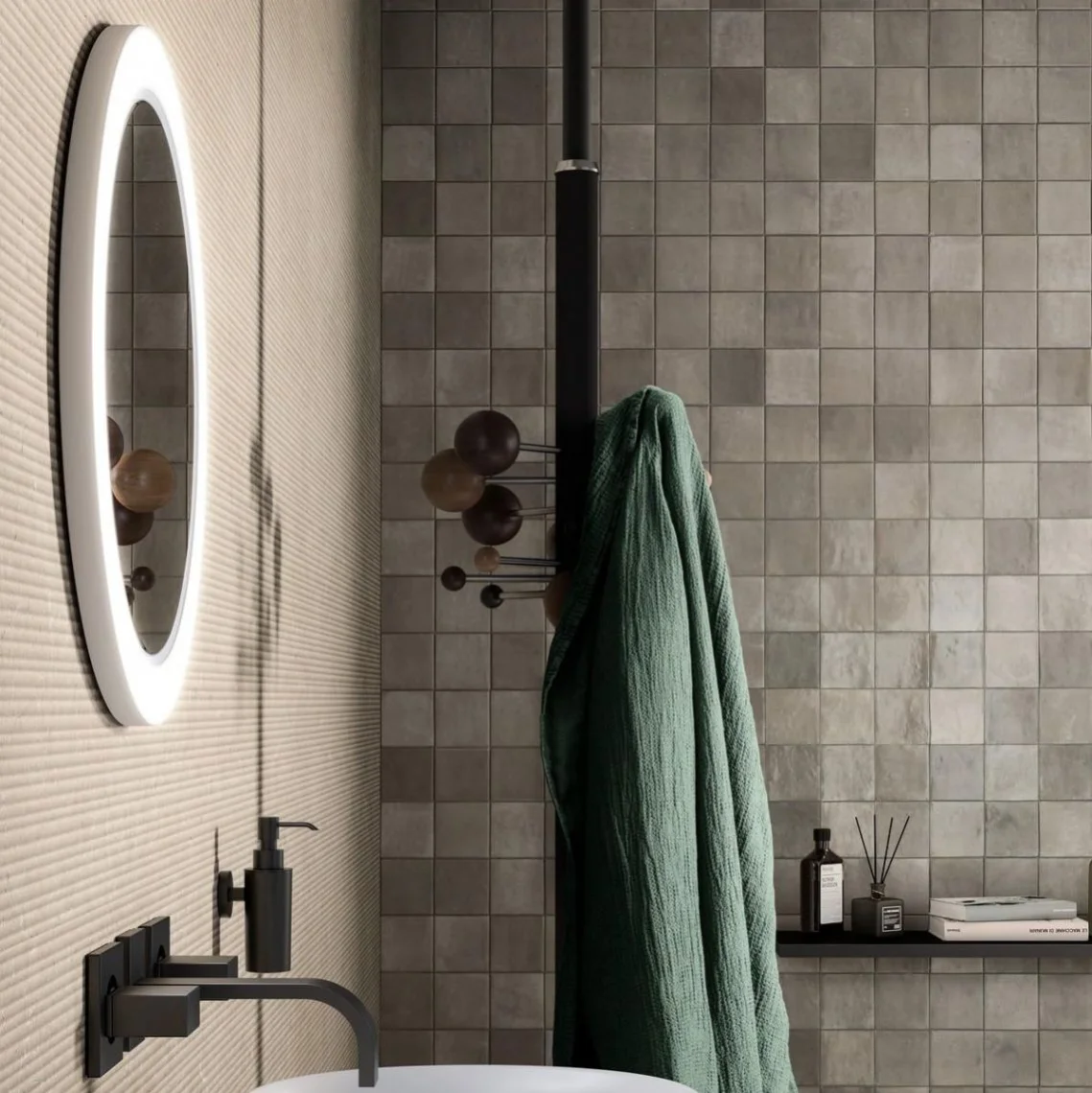 Плитка Marazzi Zellige Argilla 10x10 (M5QC) - Фото 3