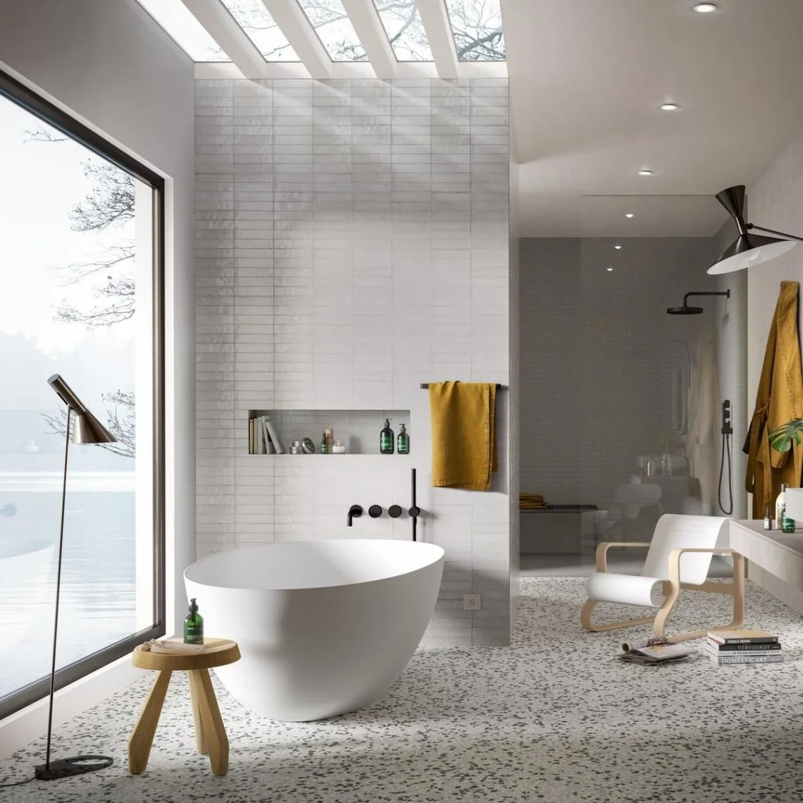 Керамогранит Marazzi Lume White Lx 6х24 (M6RN) - Фото 2