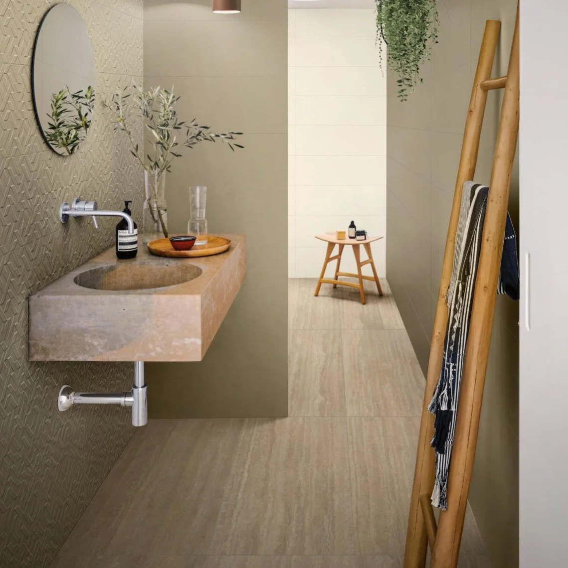 Керамограніт Marazzi Mystone Travertino Classico Rett 90х180 (M99Q) - Фото 2