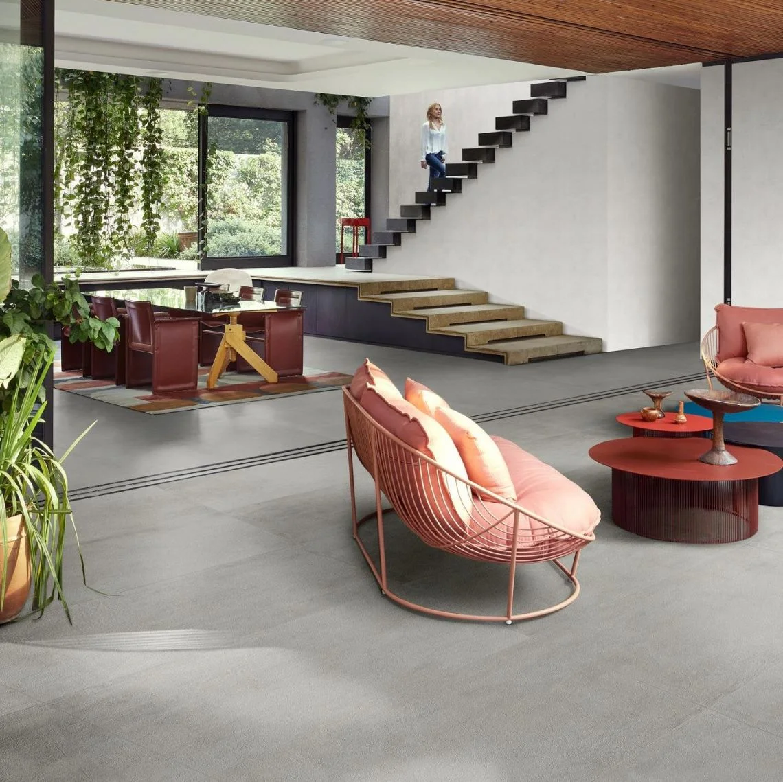 Керамогранит Marazzi Cementum20 Lead 60х120 Rett. 20mm (M9YZ) - Фото 2