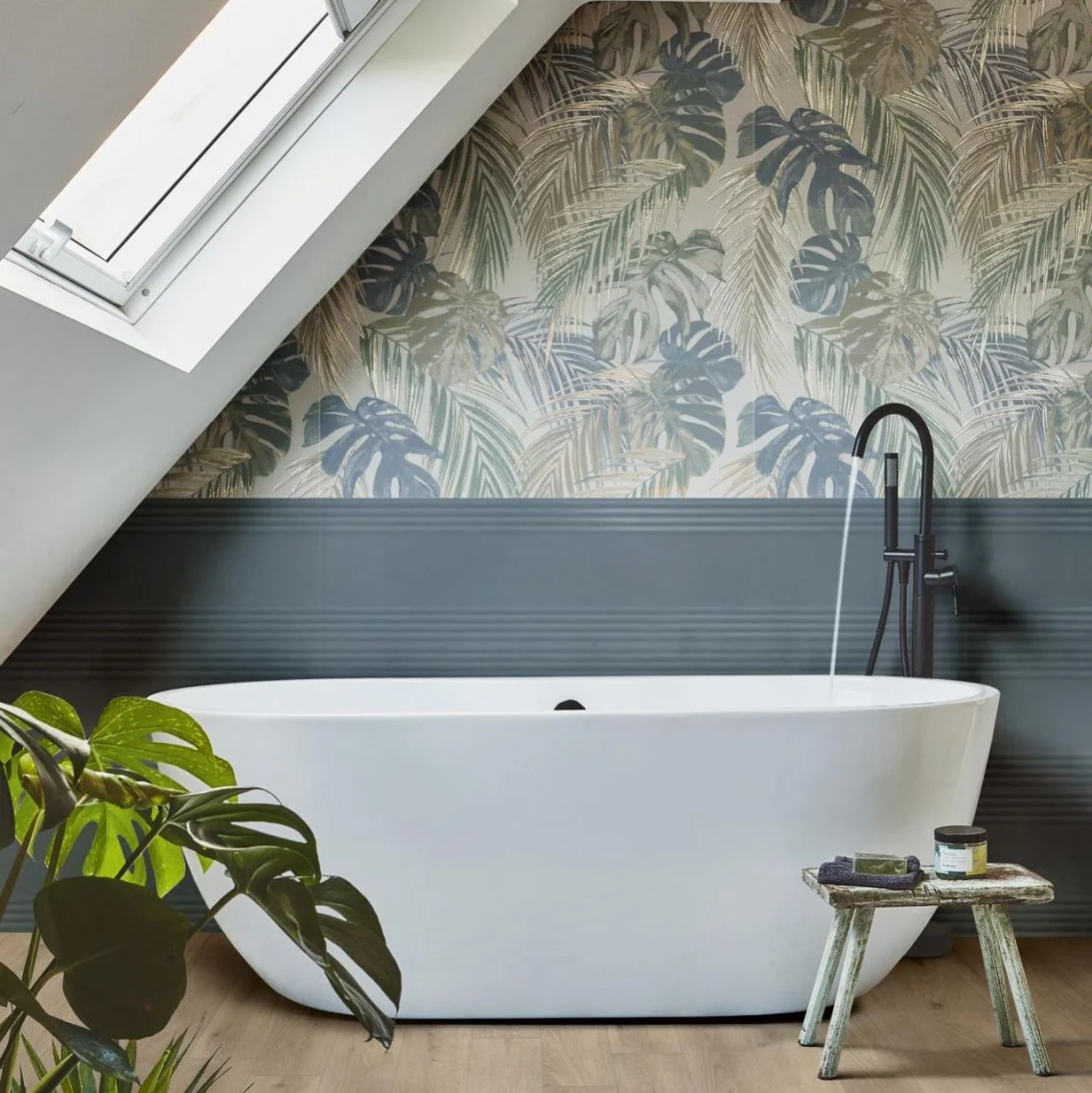 Керамогранит Marazzi Momenti Blu Struttura Duo 3D 40х120 Rett. 8mm (MAC4) - Фото 2