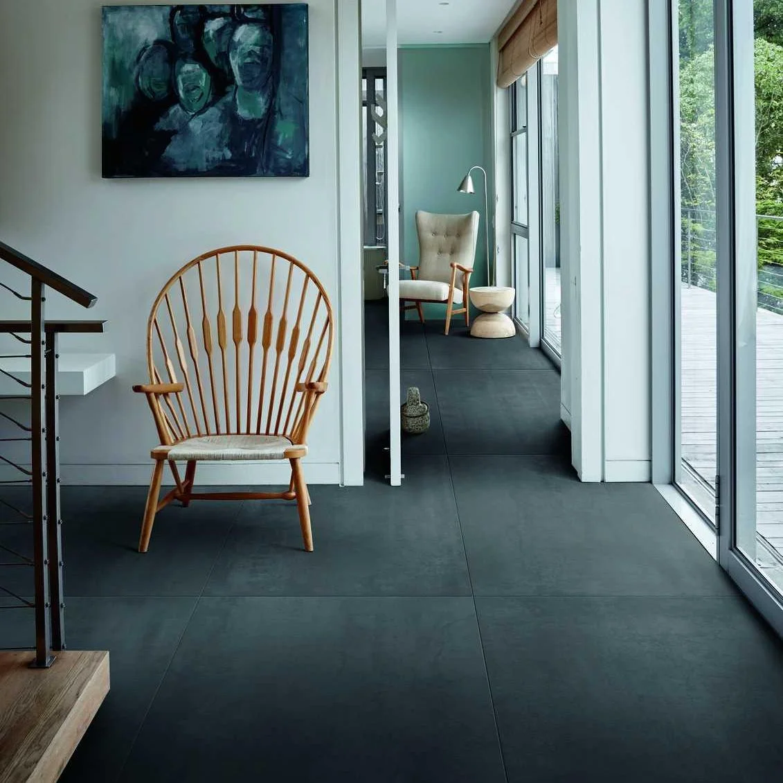 Керамогранит Marazzi Mineral Black 60x60 Rett. 10мм (MASL) - Фото 2