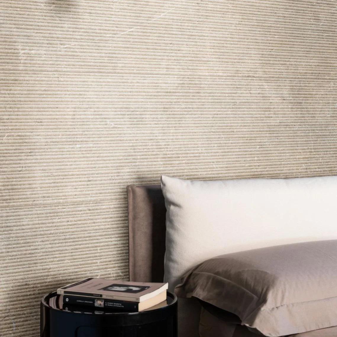 Керамогранит Marazzi Limestone Wall Sand 3D Mikado 40x120 Rett (MFCJ) - Фото 2