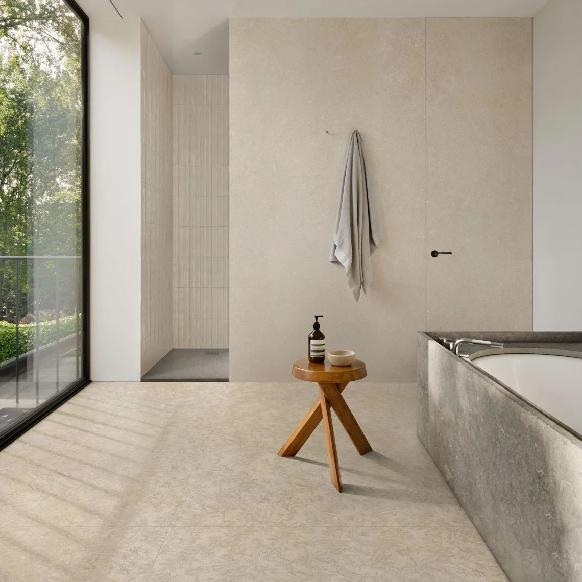 Керамограніт Marazzi Mystone Berici, Bianco Strutturato 120х120 Rett. (MG2A) - Фото 2