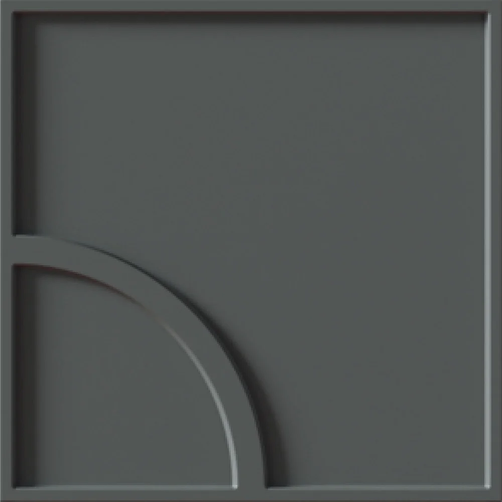 Плитка Terratinta Micro Ways Curve Graphite 12,5 х12,5 (MIWAC0912) - Фото 2