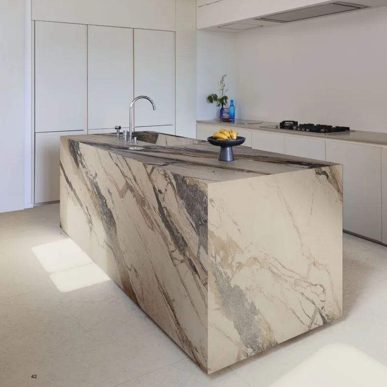 Керамогранит крупноформатный Fiandre Lexicon, Breccia Phoenix Maximum 270x120 см Natural 6 мм (MLS33762712) - Фото 2