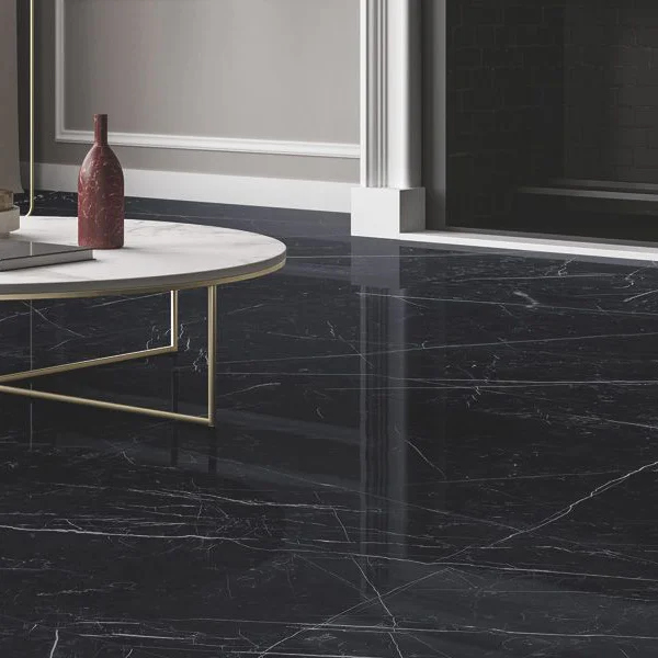 Керамограніт Fiandre Marmi Maximum Dark Marquina 75х75 (MMH50677) - Фото 2