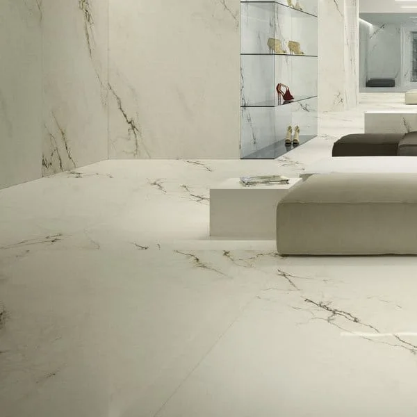 Керамогранит крупноформатный Fiandre Marmi Maximum Imperial White Maximum 300х150 (MML1861530) - Фото 2