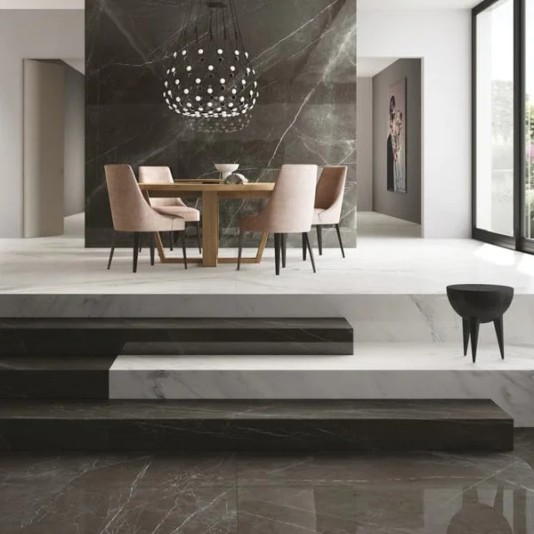 Керамогранит Fiandre Marmi Maximum Pietra Grey 75x150 (MML326715) - Фото 2
