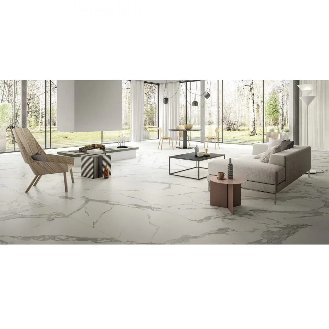 Плитка Fiandre Maximum Marmi Maximum Calacatta Light (MML4061515) - Фото 3