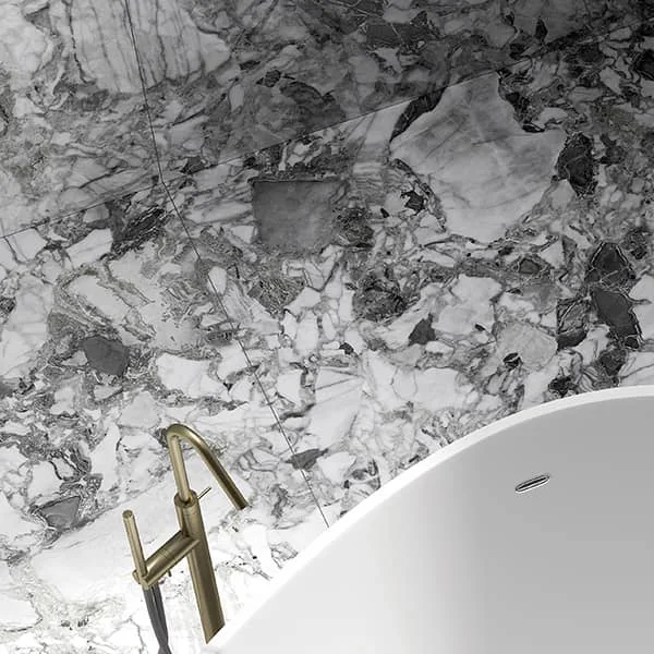 Керамограніт Fiandre Marmi Maximum Grey Beauty 75х150 (MML716715) - Фото 3