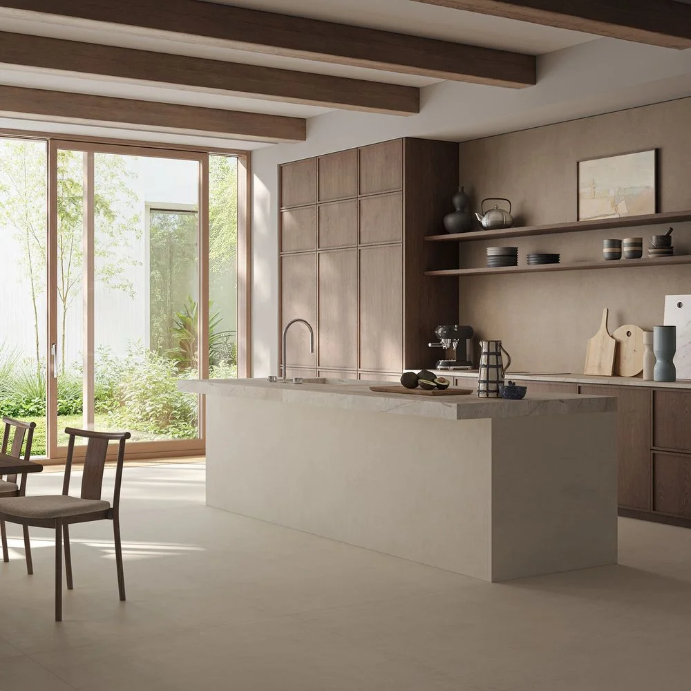 Керамогранитная плита для столешниц Marazzi, Grande Concrete Look Cementum Ash 162х324 RT Natural 12 мм (MNH2) - Фото 2