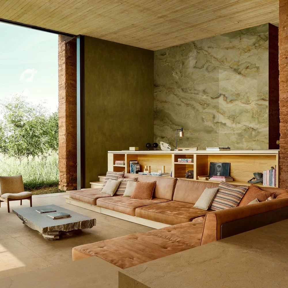 Керамограніт Marazzi Allmarble Onice Giada 120x120 Lux Rett. 10mm (MPA4) - Фото 2