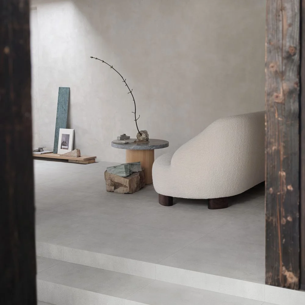 Керамогранит Marazzi Slow Cold Gesso 120x120 Rett. 9mm (MPCQ) - Фото 2