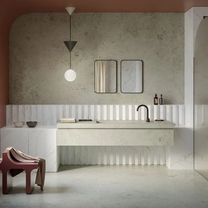 Керамогранитная плита для столешниц Marazzi, Grande Stone Look Jura Grey Satin Puro Stuoiato 3D Ink 162х324 12 мм (MPGU) - Фото 2