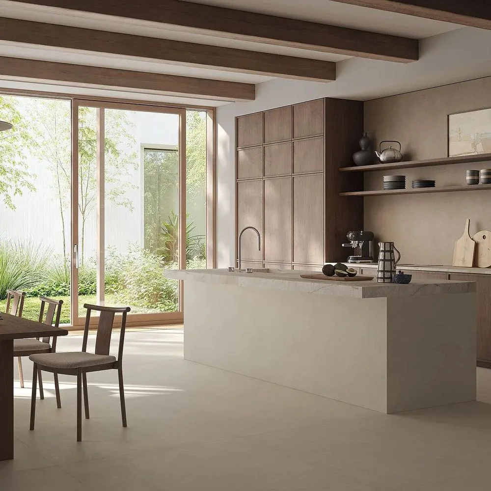 Керамогранітна плита для стільниць Marazzi, Grande Concrete Look Slow Pomice Satin 3D Ink Puro 162х324 Stuoiato 12 мм (MQ72) - Фото 2