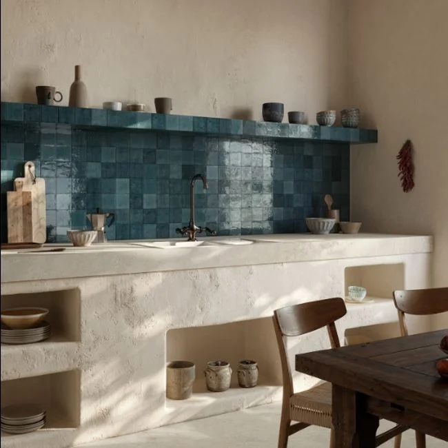 Керамогранит Marazzi, Crogiolo Lume Ocean 10х10 Lux 10 мм (MQ7V) - Фото 2